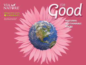 Via nature display poster created by Brella Productions.